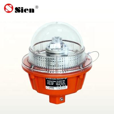 China Telecom Tower ICAO FAA DGAC LED Red Airfield Warning Light for sale