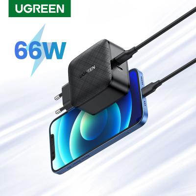 China UGREEN Smart 45W Mobile Phone PD 4.0 Wall Charger Portable Type C 20W Pro USB Fast Tiny Charger For IPhone Xiaomi Samsung Mackbook Air for sale