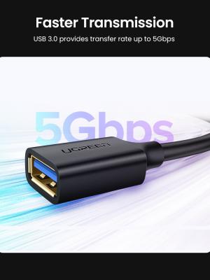 China Video Game Player Ugreen USB Extension Cable USB 3.0 Cable For Xbox One Smart-TV PS4 SSD USB 3.0 2.0 Supplement Attach Mini Extension Cable from USB for sale