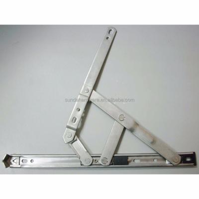 China Modern 304 Stainless Steel Window Support Arm Friction Hinge 90 Degree 2 Bar Friction Stay Window Hinge for sale