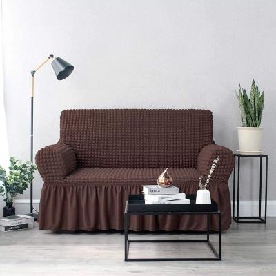 China Hot Selling High Quality Universal Three Seater Sofa Protector Elastic For Home Furnishing Decoration Furniture Stretch Sofa Cover for sale