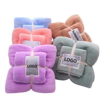 China Microfiber Towel Kids Safe Gift Set For Bathroom Towel Set Kids Bath Towel Soft And Absorbent Well for sale