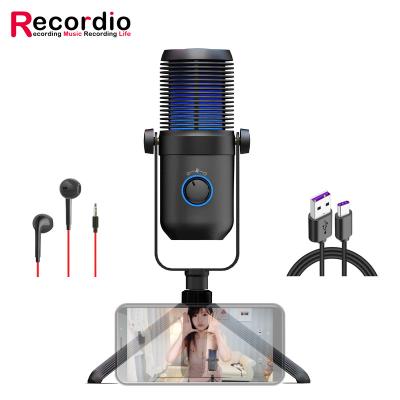 China GAM-MK02 3 Levels Noise Canceling Variable Directivity Live Streaming condenser Microphone For Tik Tok Te koop