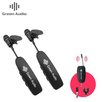 Cina GAW-6512D High sensitivity uhf lavalier wireless microphone for Interviews, teaching, musical instruments in vendita