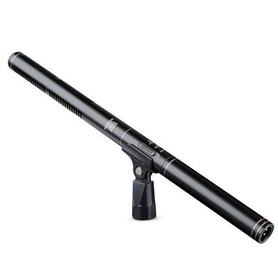 China Professional High Sensitivity interview condenser recording studio shotgun microphone for camera en venta