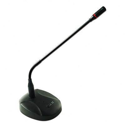 中国 High quality table microphoen conference room desktop wired Meeting gooseneck microphone 販売のため