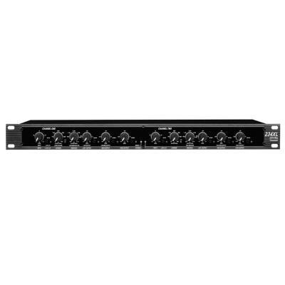 China Professional Sound Peripheral Equipments Stereo 2/3 Way, Mono 4-Way 234XL Crossover audio Equalizer with XLR Connectors for sale