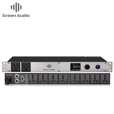 China GAX-DT10 Professional 10 Channels DJ controller Power Sequence Controller LED display with central control series en venta