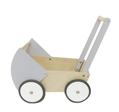 China Learn Walking Dolls Wooden Pram, Wooden Baby Walker, Learning Walker For Kids for sale