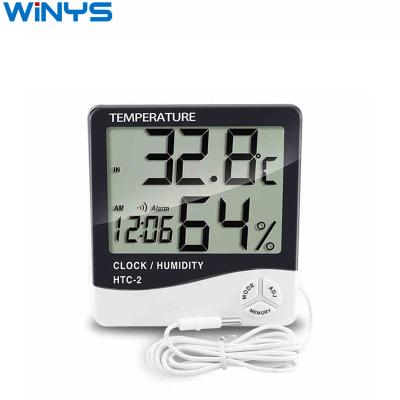 China HTC-2 Digital Indoor&outdoor LCD Display Thermometer Hygrometer with Timer HTC-2 for sale