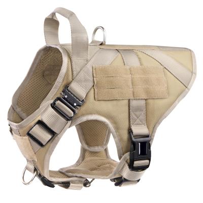 China Stocked Military K9 Padded Training Dog Breathable Hunting Tactical Vest for sale