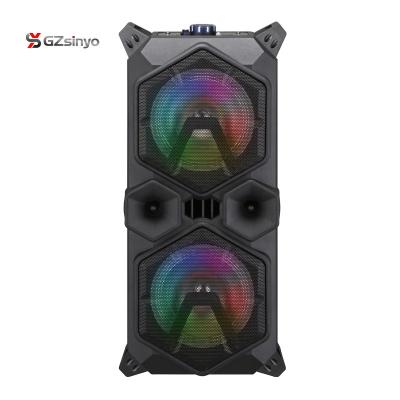 China 2019 Low Price Wireless Dual 6 Inch Portable Music Box Audio Speaker for sale