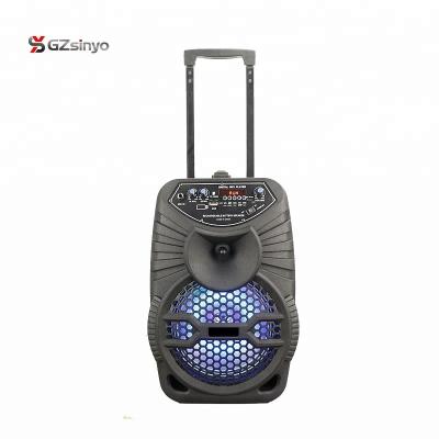 China 8inch 3.7V Amplifier Wireless Portable Mobility Cart Battery Powered PA Speaker for sale