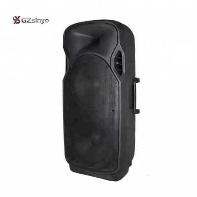 China 12inch Wireless Double Burst Pro Rechargeable Portable Stage Speaker for sale