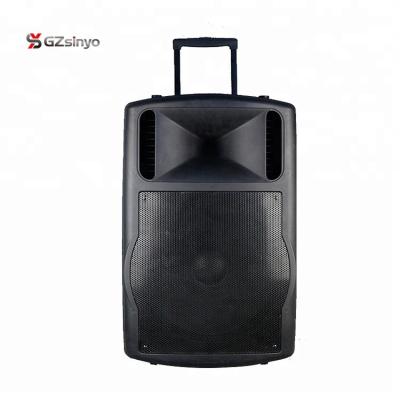 China Super Wireless Rechargeable Portable Trolley Speaker 18inch Bass Outdoor Speaker for sale