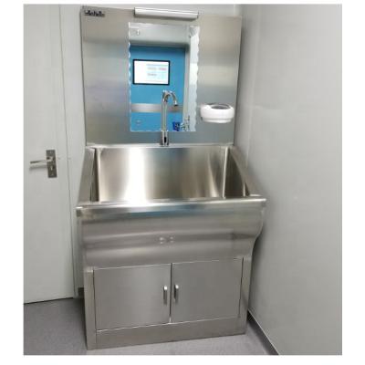 China With Faucet Hospital Operation Room Sink 304 Medical Customized Stainless Hand Wash Sink for sale