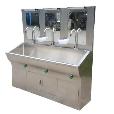 China With Stand Portable Stainless Steel Sink / Faucet Medical Equipment Stainless Steel Hand Sink Hand Wash Sink for sale