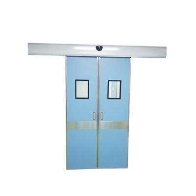 China Long Lifespan Modern Steel Hospital Automatic Ward Sliding Airtight Sliding Doors Door For Hospital for sale