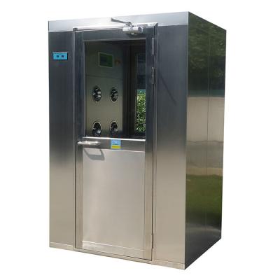 China Cleanroom Entrance Hospital Medicine Manufacture Sliding Automatic Air Shower Room Clean Room Automatic Air Shower for sale