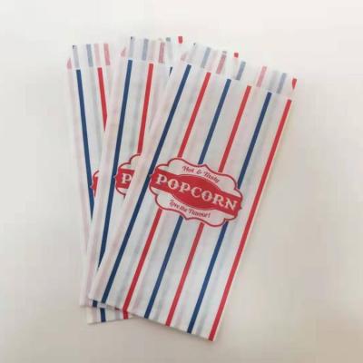 China Factory Price Reusable Recyclable Self Adhesive Popcorn Toast Seal Coated Paper Bags From Bakery for sale