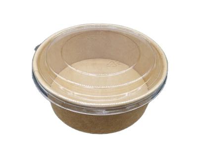 China Recycled Materials Biodegradable Customized Size 150-750ml Take Out Container Paper Food Box Soup Bowl Price for sale