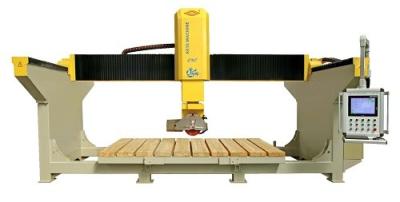 China High Efficiency Automatic Stone Cutting Machine , 380V 5 Axis CNC Bridge Saw for sale