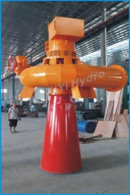 China Micro- Tubulaire Turbogenerator, Honrizontal-de Generator van het Waterwiel met Stailess-Staal 75KW Te koop