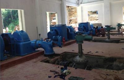 China 250KW - 1MW Turgo Hydro Turbine with Stainless Steel Runner 70M - 180M Water Head for sale