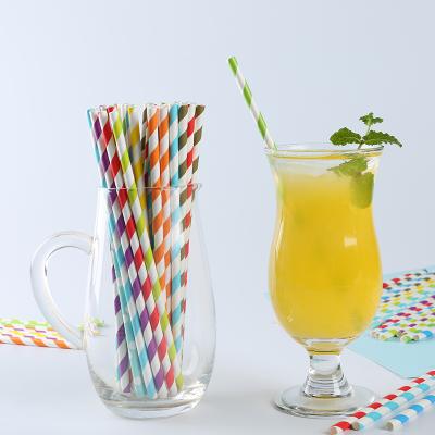 China Hot Selling U Shape Disposable Eco-Friendly Disposable Biodegradable Colorful Flower Straw With Printing Paper Tube Beautiful for sale