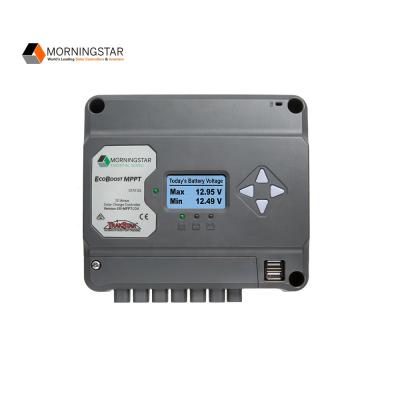 China Charger Controller Morningstar EcoBoost MPPT 20A Controller With Meter for sale