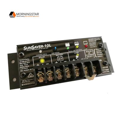 China SunSaver 10A Charger Controller MorningStar Solar Charge Controller with Low Voltage Disconnect for sale