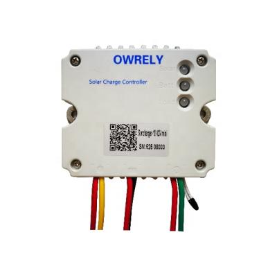 China Owrely SC-10-12V-mini PWM Solar Charger Controller 10A Charge Controller For Solar Lighting for sale