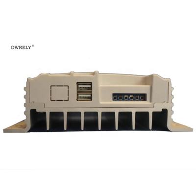 China Solar Charger Controller Owrely PWM Charge Controller 20A For Solar Power System for sale