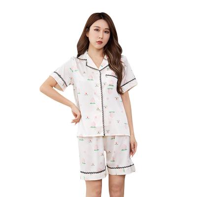 China QUICK DRY clothing ladies pajama set women's clothing and summer new women's pajamas women's home suit for sale