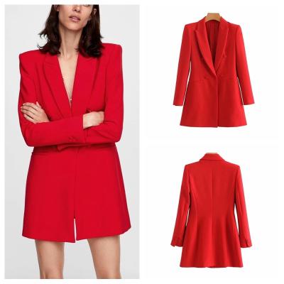 China Autumn Elegant Long Sleeve Female Ladies QUICK DRY Custom Made Blazer Suits Coats Coats for sale