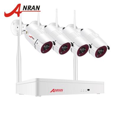 China Full HD 3MP Waterproof Outdoor Bullet Kit 1536p IP Camera CCTV IP CCTV POE NVR Home System Siren ANRAN 8 Channel 2 Built-in Cameras for sale