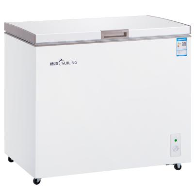 China Hotel SUILING 218L Single Solid Top Chest Freezer BD-218K for sale