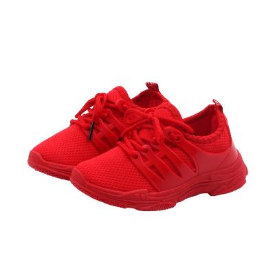 China Boys Girls Rubber Tennis Running Lightweight Breathable Sneakers Kids Shoes Wholesale for sale