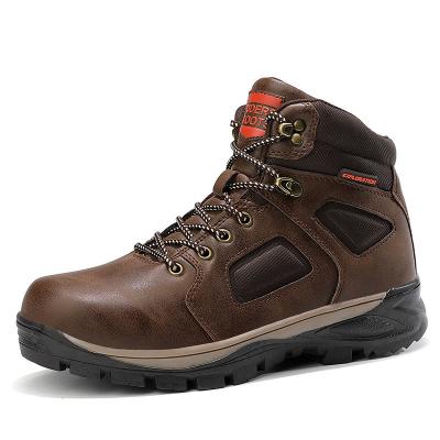 China Fashion Trend Outdoor Camping Shoes Unique Rubber Waterproof Hiking Boots For Men for sale