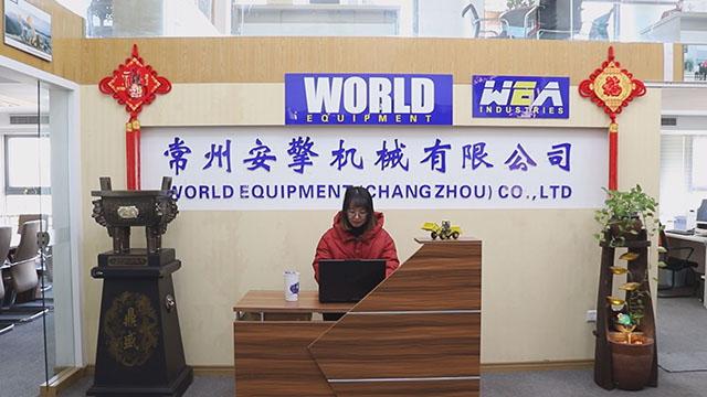 Verified China supplier - World Equipment (Changzhou) Co., Ltd.