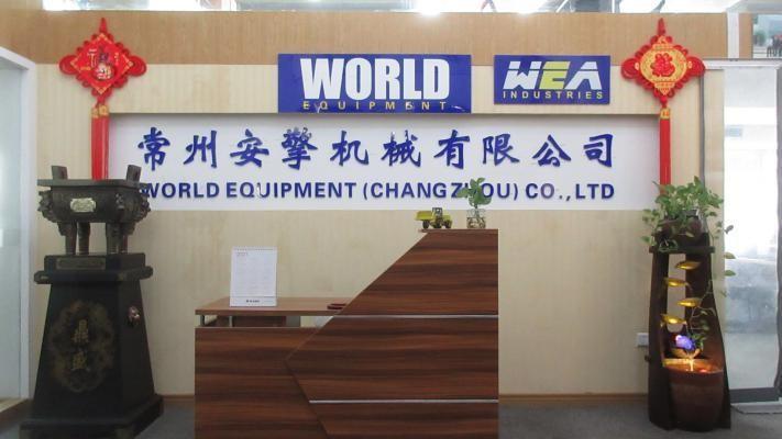 Verified China supplier - World Equipment (Changzhou) Co., Ltd.