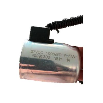 China ZOOMLION ZE150 machinery repair shops EXCAVATOR SPARE PARTS 27866400 SOLENOID VALVE COIL for sale