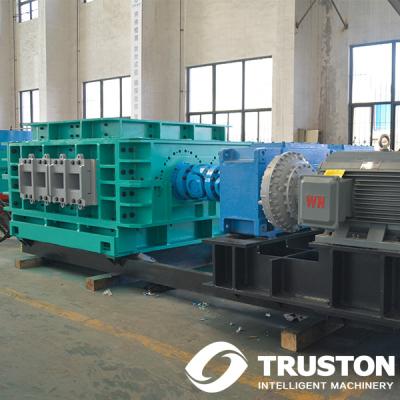 China Sandstone and coals with compression force less than 150Mpa roll crusher principle, advanced screen type double toothed roll crusher for sale