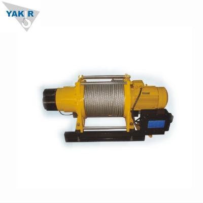 China Construction worksÂ   1 Ton Electric Wire Rope Winch Electric Lifting Hoists for sale