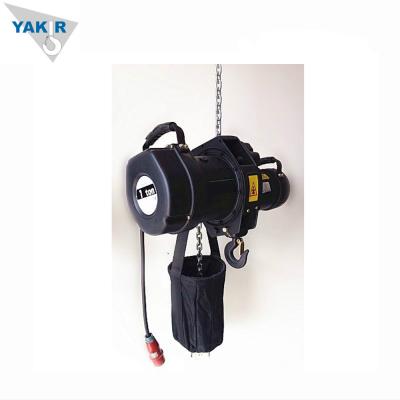 China 500kg Lifting Goods Stage Hoist Truss Motor Electric Chain Hoist With Brake for sale