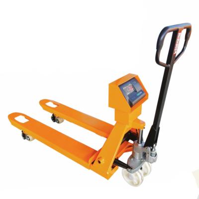 China Construction worksÂ   3 Ton Forklift Hydraulic Hand Manual Pallet Truck for sale