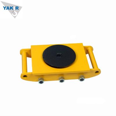 China 16 Ton Easy Folding Skid Transport Cargo Trolley Roller For Moving Machinery for sale