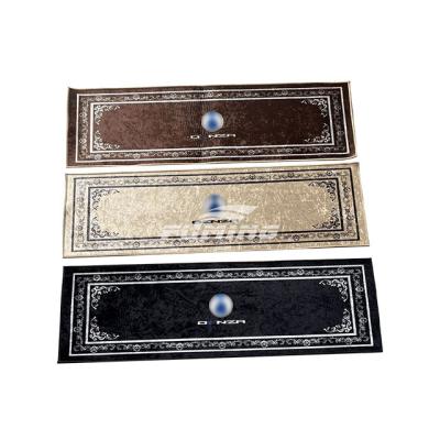 China Bling Bling Crystal DENZA Adding suede anti slip foot mats to the second and third row carpets of automobiles for sale