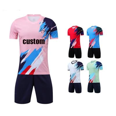 China Economic Cheap Football Uniform Designs Sets China Manufacturer Supply Custom Modern Design for sale