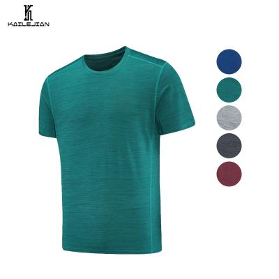 China Latest New Custom Design Breathable Sport Custom Design High Quality Printed Fitness Running T Shirts For Men for sale